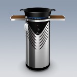 Gasgrill-Set: Vituro mit Pfanne
