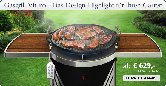 Grill Vituro - Das Design-Highlight f�r Ihren Garten