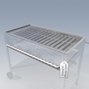 Grillrost-Set (5er Breite)