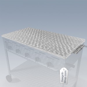 Edelstahl-Grillabdeckung (5er Breite)