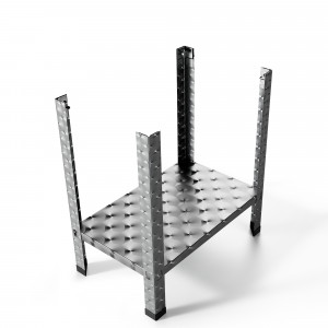 Steckbare Standbeine (1er Breite)