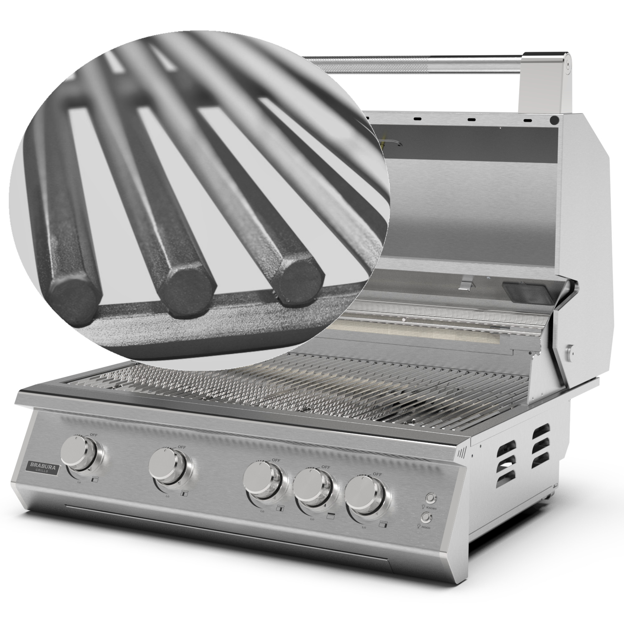 Edelstahl Grillrost Brabura