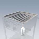 Flammabdeckung (2er Breite)
