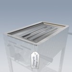 Flammabdeckung (1er Breite)