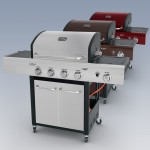 Design-Gasgrill »Virginia« in 2 Farben