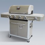 Design-Gasgrill »BelAir - Titanium«