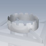 Wokaufsatz 24 cm