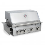 Edelstahl-Gasgrill Grandfort 4B Built-In