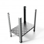 Steckbare Standbeine (1er Breite)
