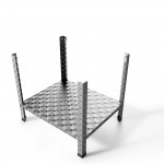Steckbare Standbeine (3er Breite)