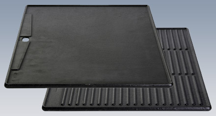 Gussgrillplatte für einen Gasgrill