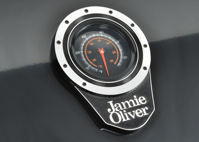 Deckelthermometer eines Jamie Oliver Gasgrills