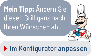 Diesen Gasgrill im Konfigurator anpassen